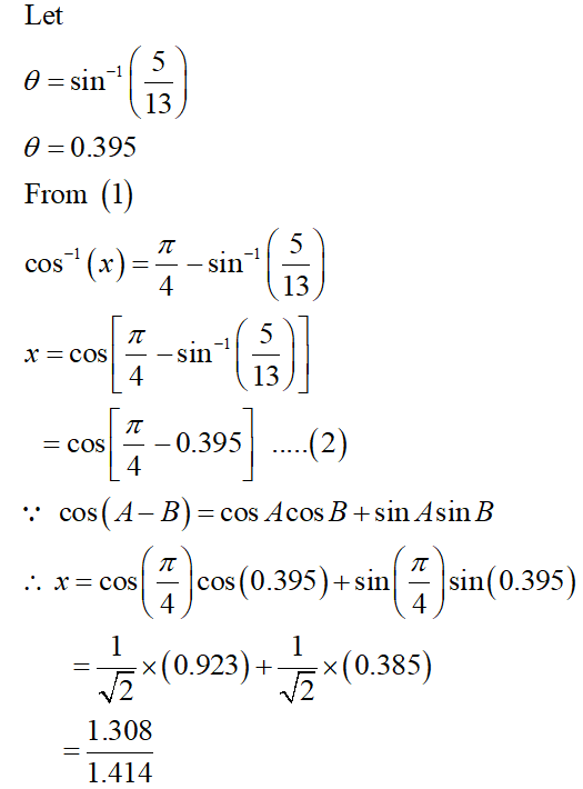 Trigonometry homework question answer, step 2, image 1