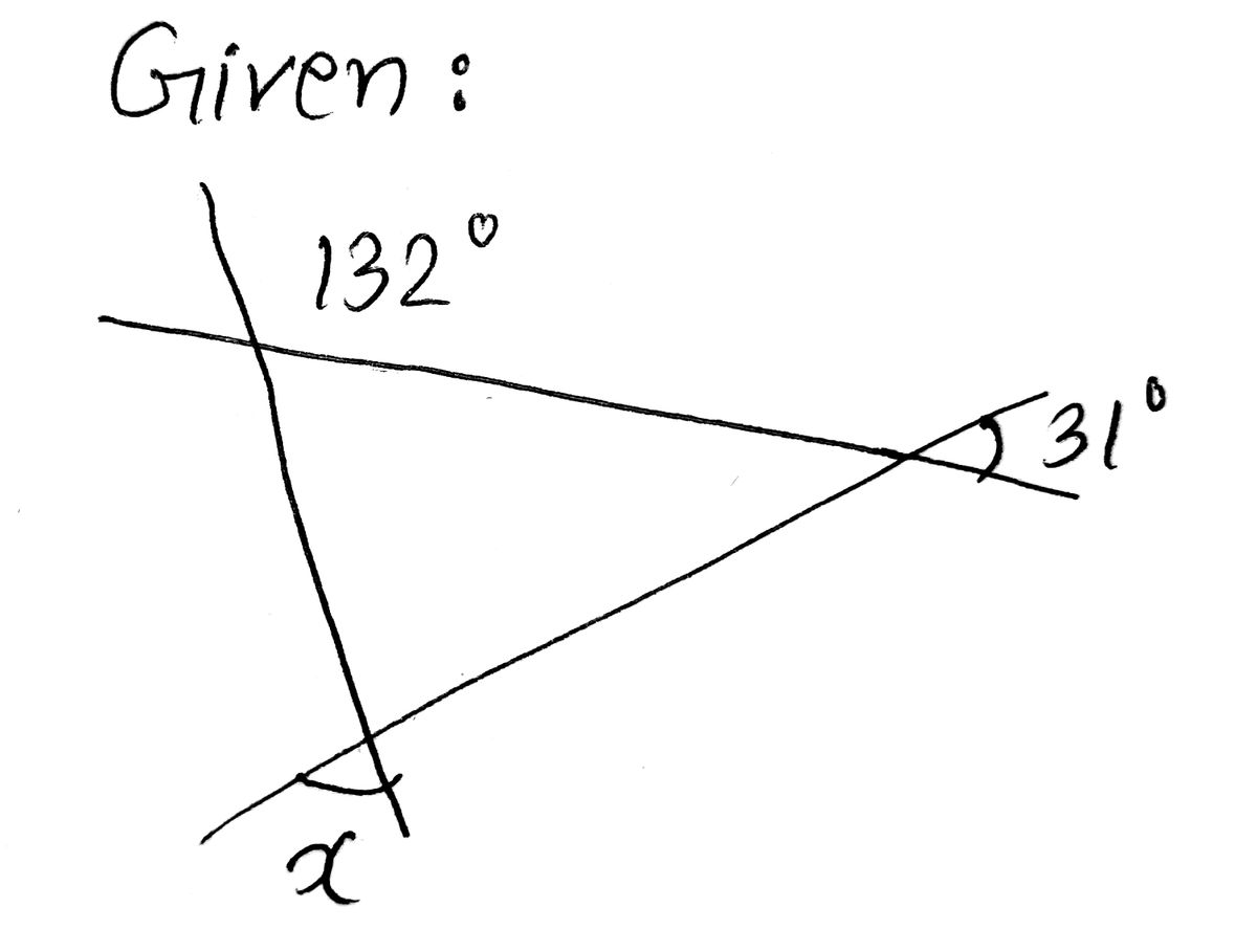 Geometry homework question answer, step 1, image 1