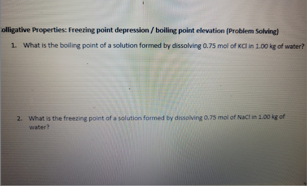 Chemistry homework question answer, step 1, image 1