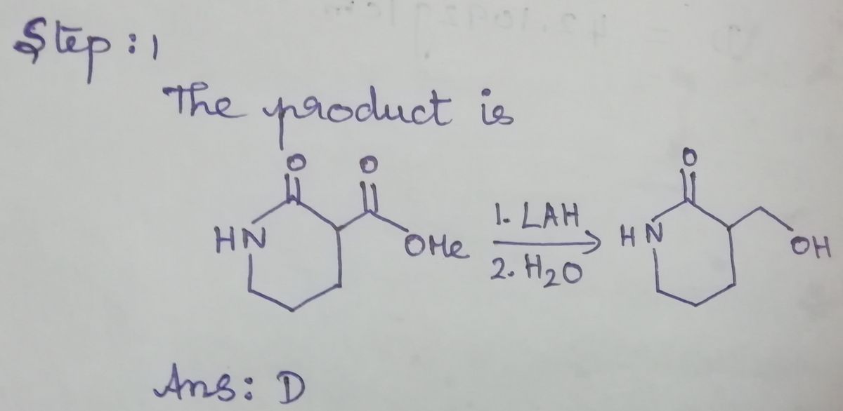 Chemistry homework question answer, step 1, image 1