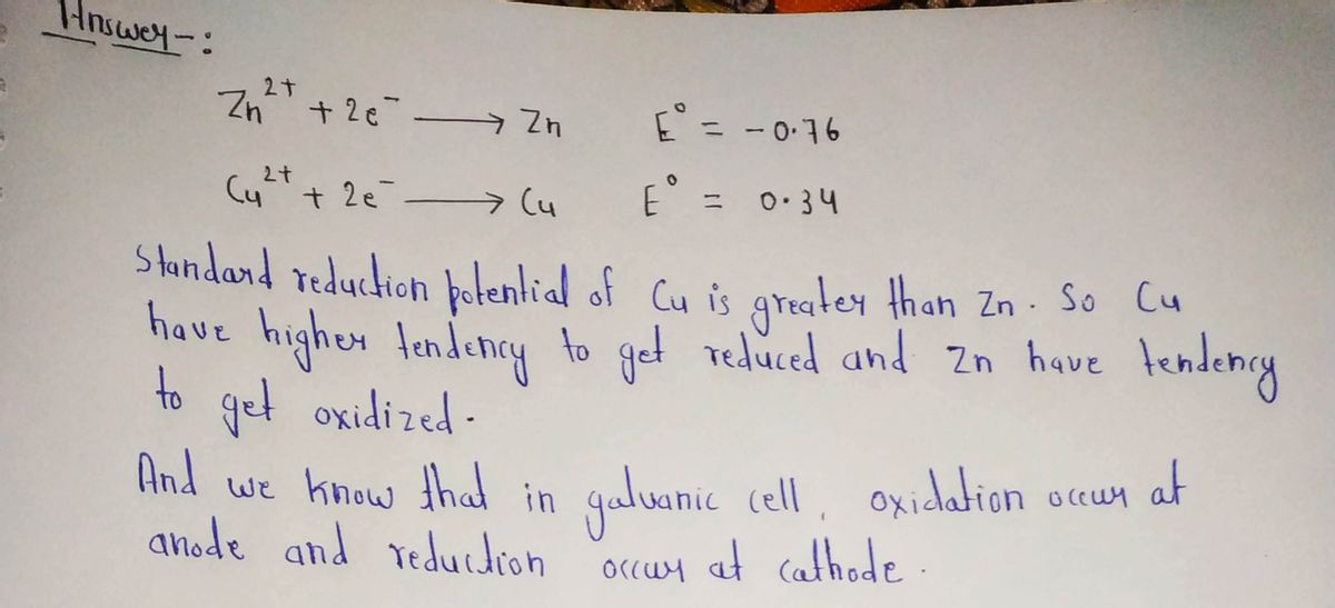 Chemistry homework question answer, step 1, image 1