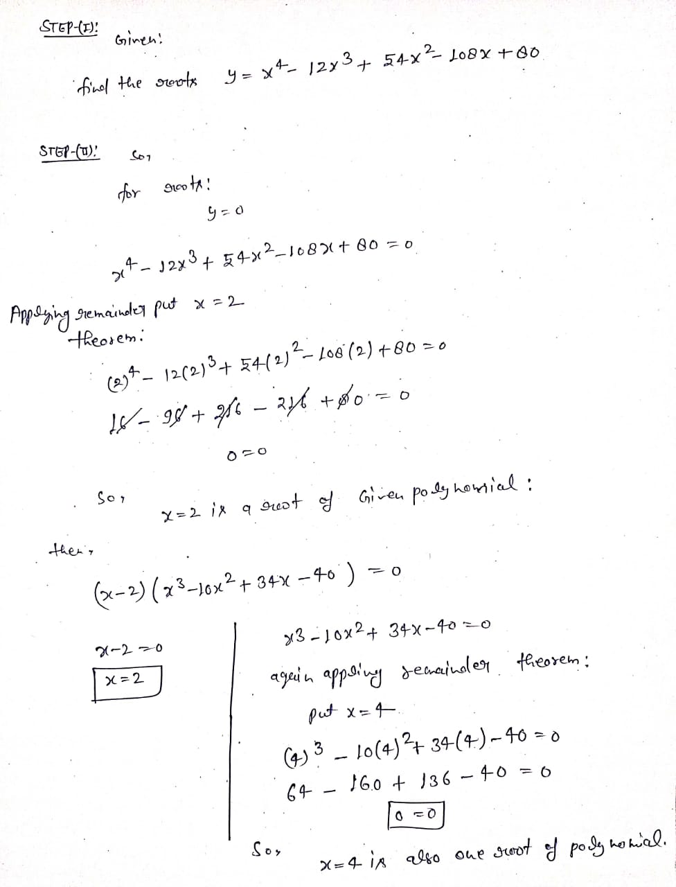 Geometry homework question answer, step 1, image 1