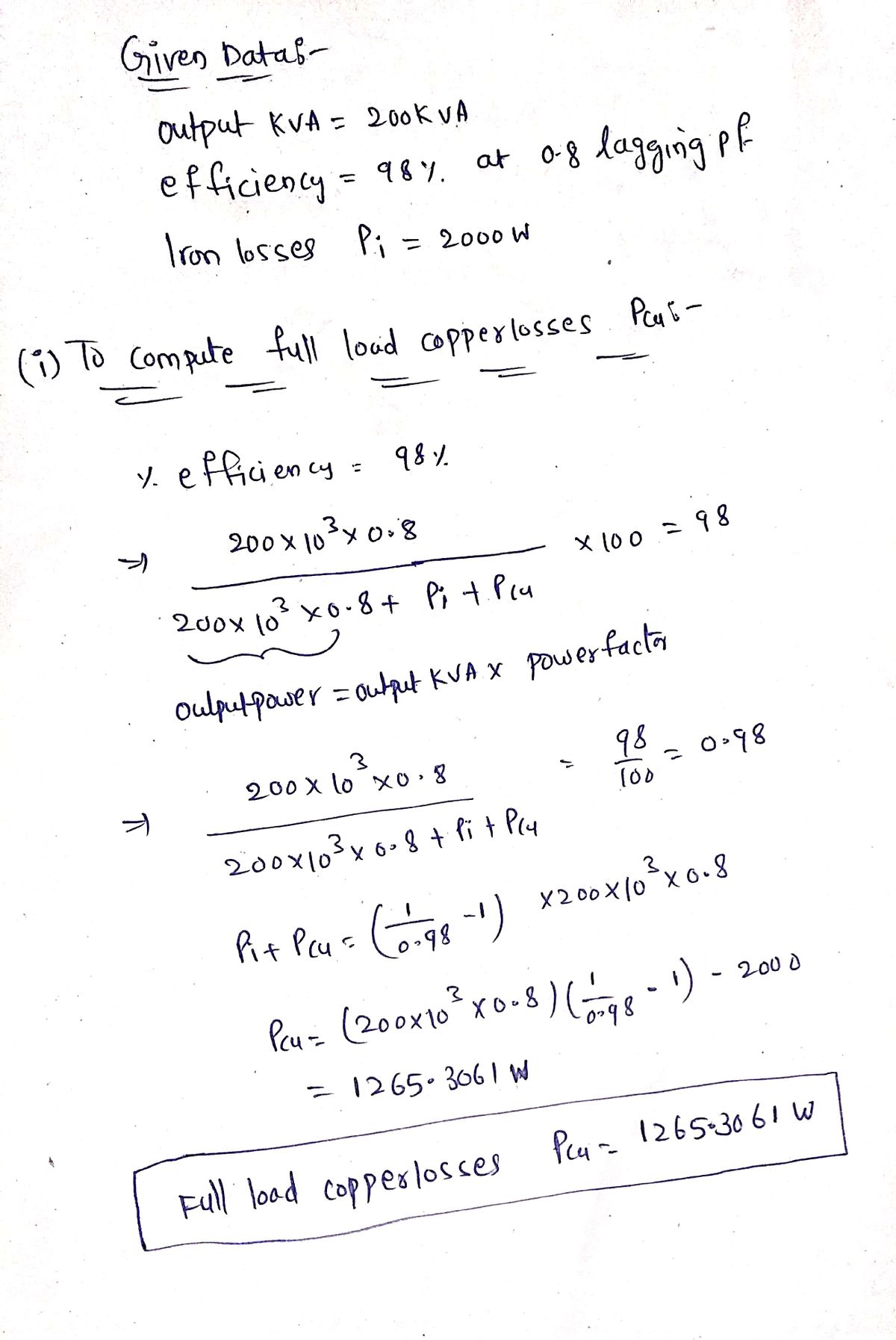 Electrical Engineering homework question answer, step 1, image 1