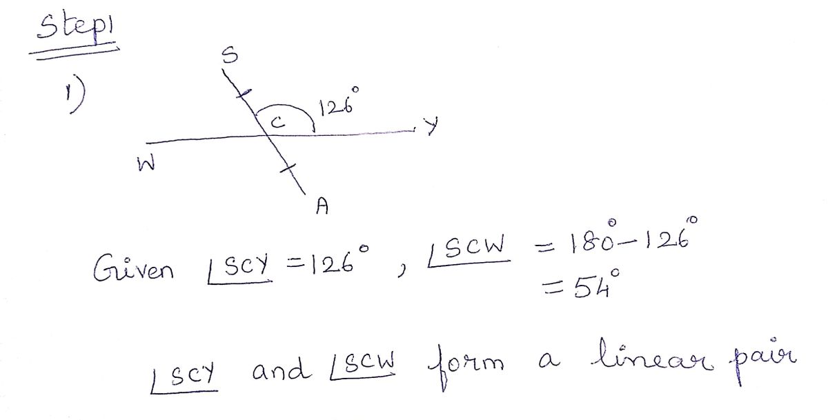 Geometry homework question answer, step 1, image 1