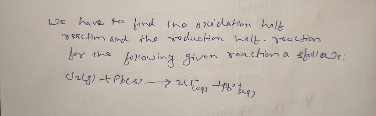 Chemistry homework question answer, step 1, image 1