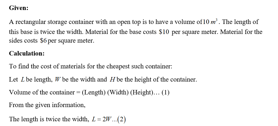 Calculus homework question answer, step 1, image 1