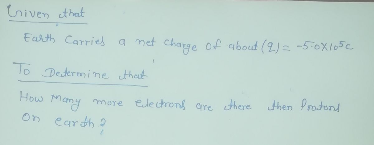 Physics homework question answer, step 1, image 1