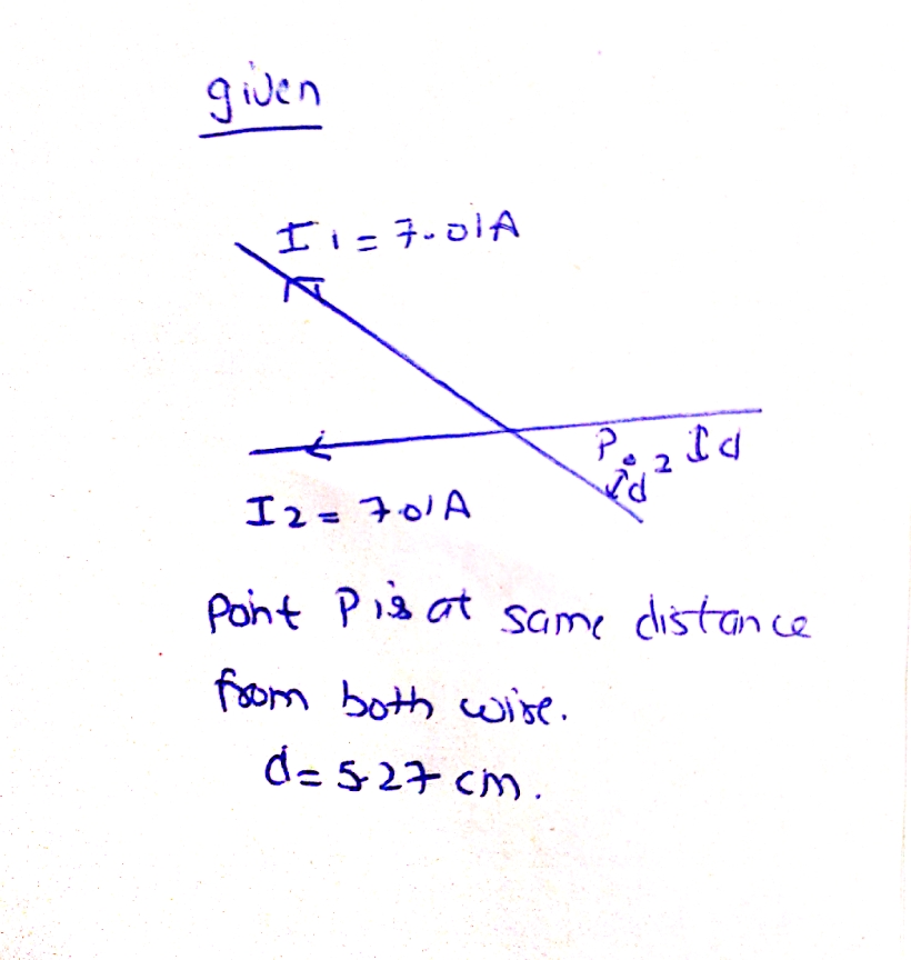 Physics homework question answer, step 1, image 1