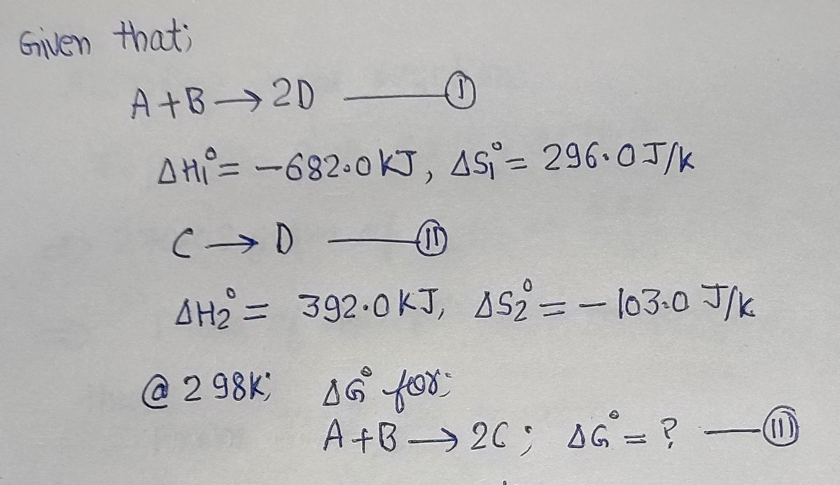 Chemistry homework question answer, step 1, image 1