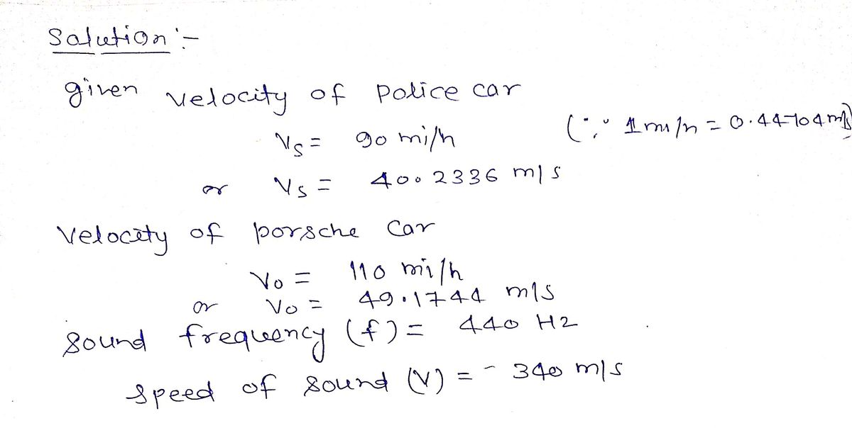 Physics homework question answer, step 1, image 1