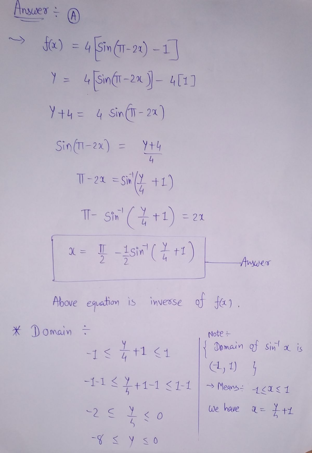 Algebra homework question answer, step 1, image 1