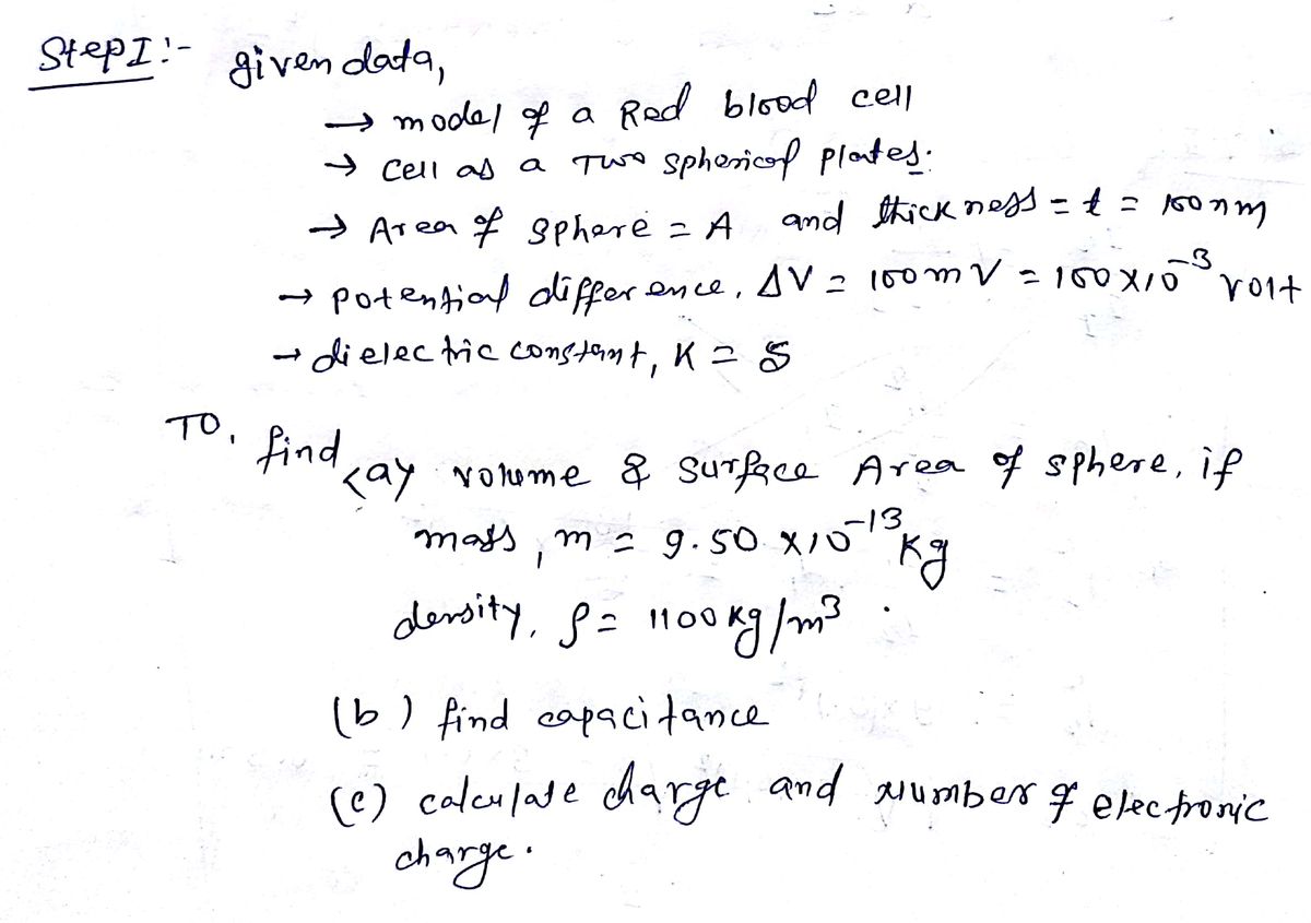 Physics homework question answer, step 1, image 1