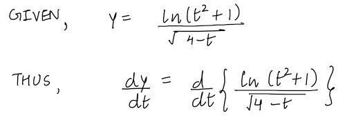 Calculus homework question answer, step 1, image 1