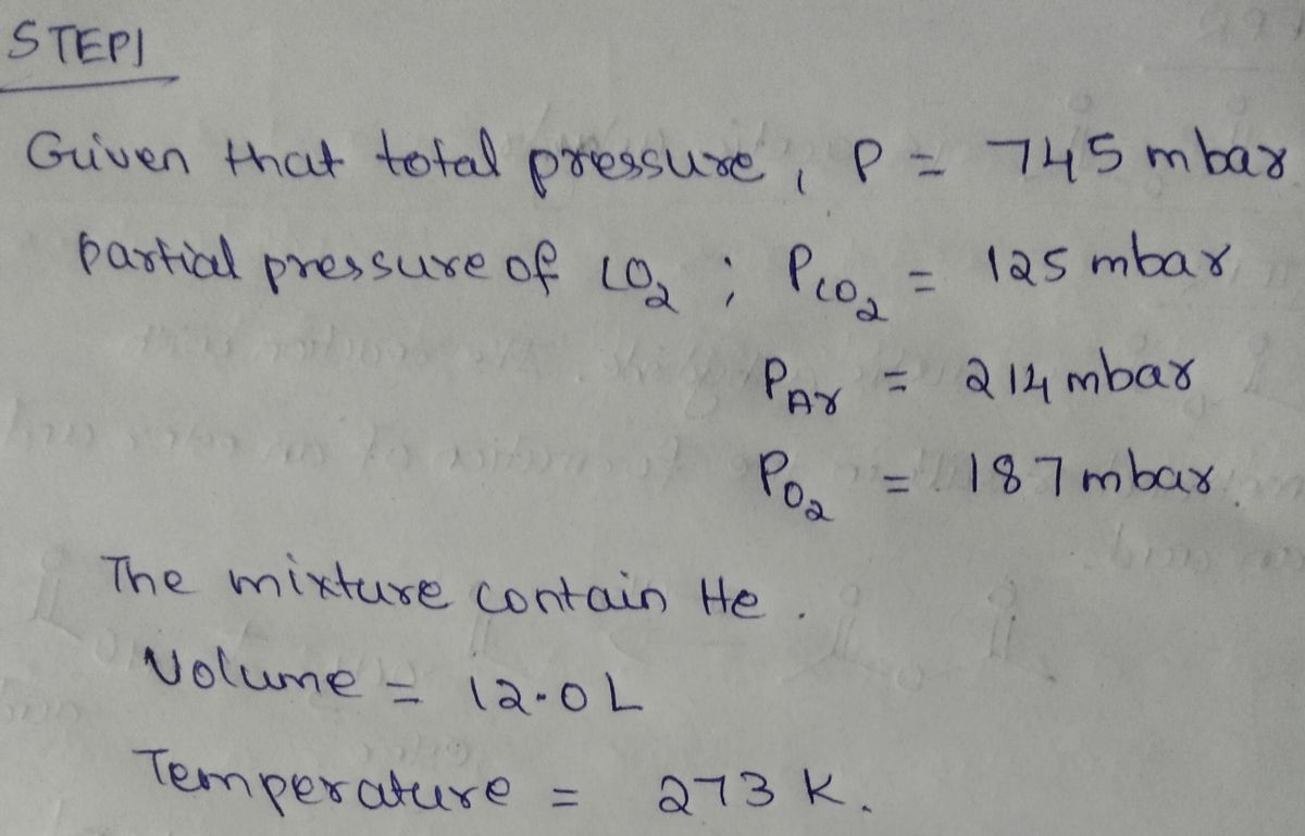 Chemistry homework question answer, step 1, image 1