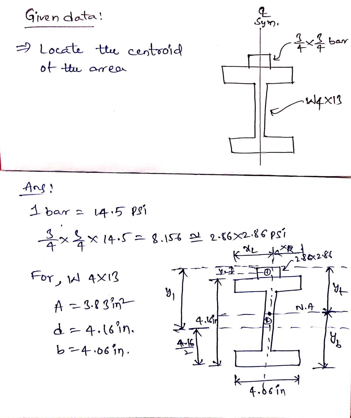 Civil Engineering homework question answer, step 1, image 1