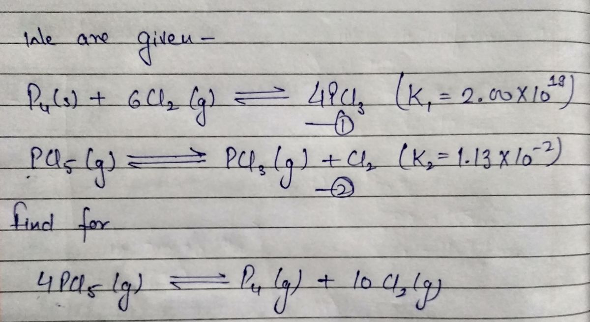 Chemistry homework question answer, step 1, image 1