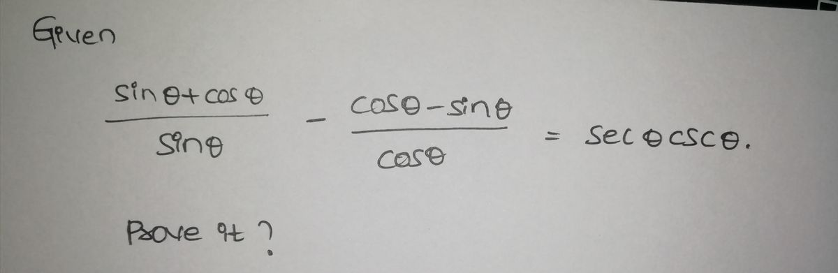 Trigonometry homework question answer, step 1, image 1