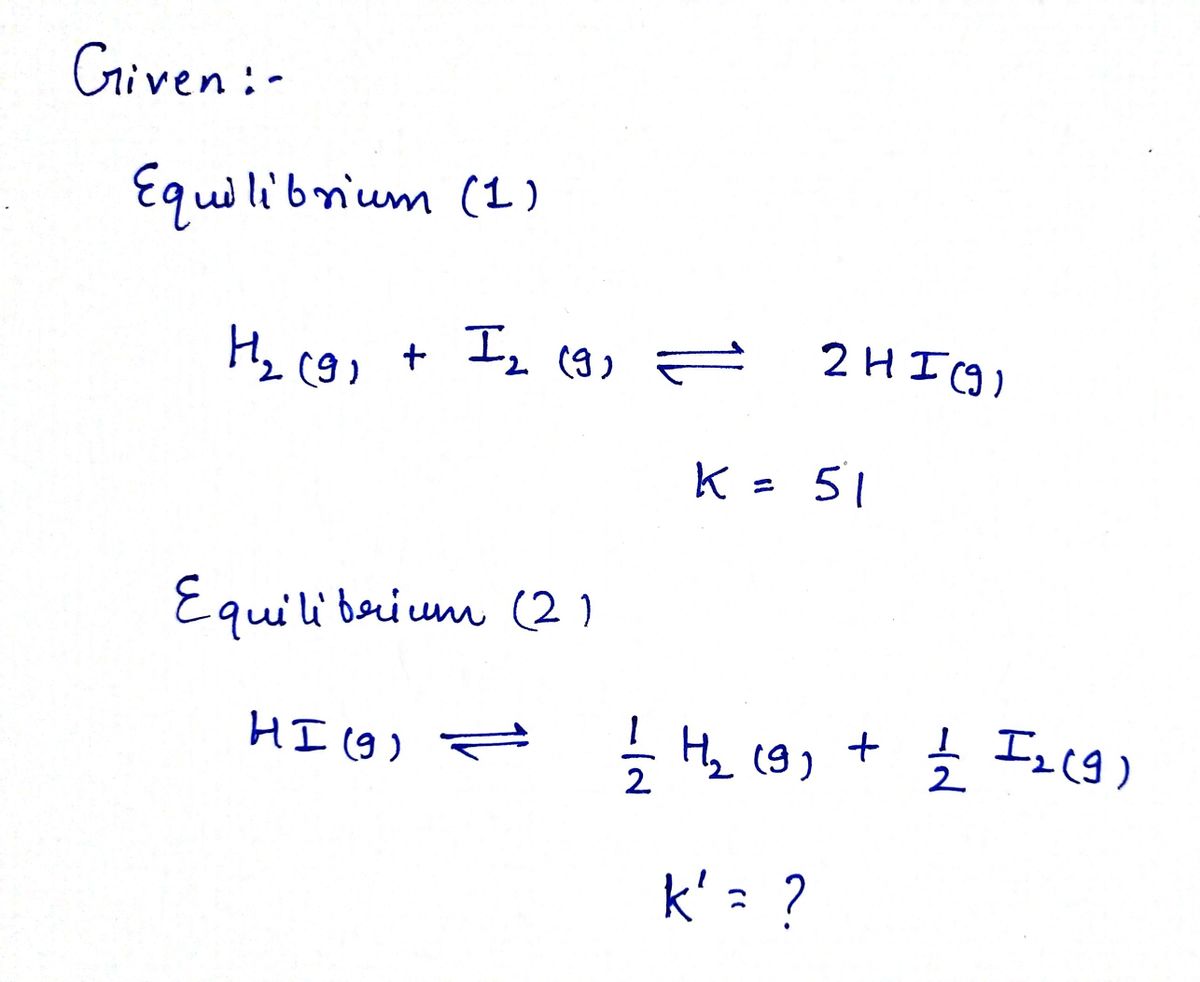 Chemistry homework question answer, step 1, image 1