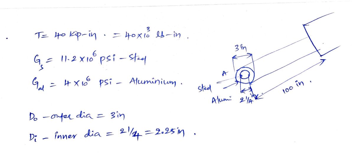 Civil Engineering homework question answer, step 1, image 1