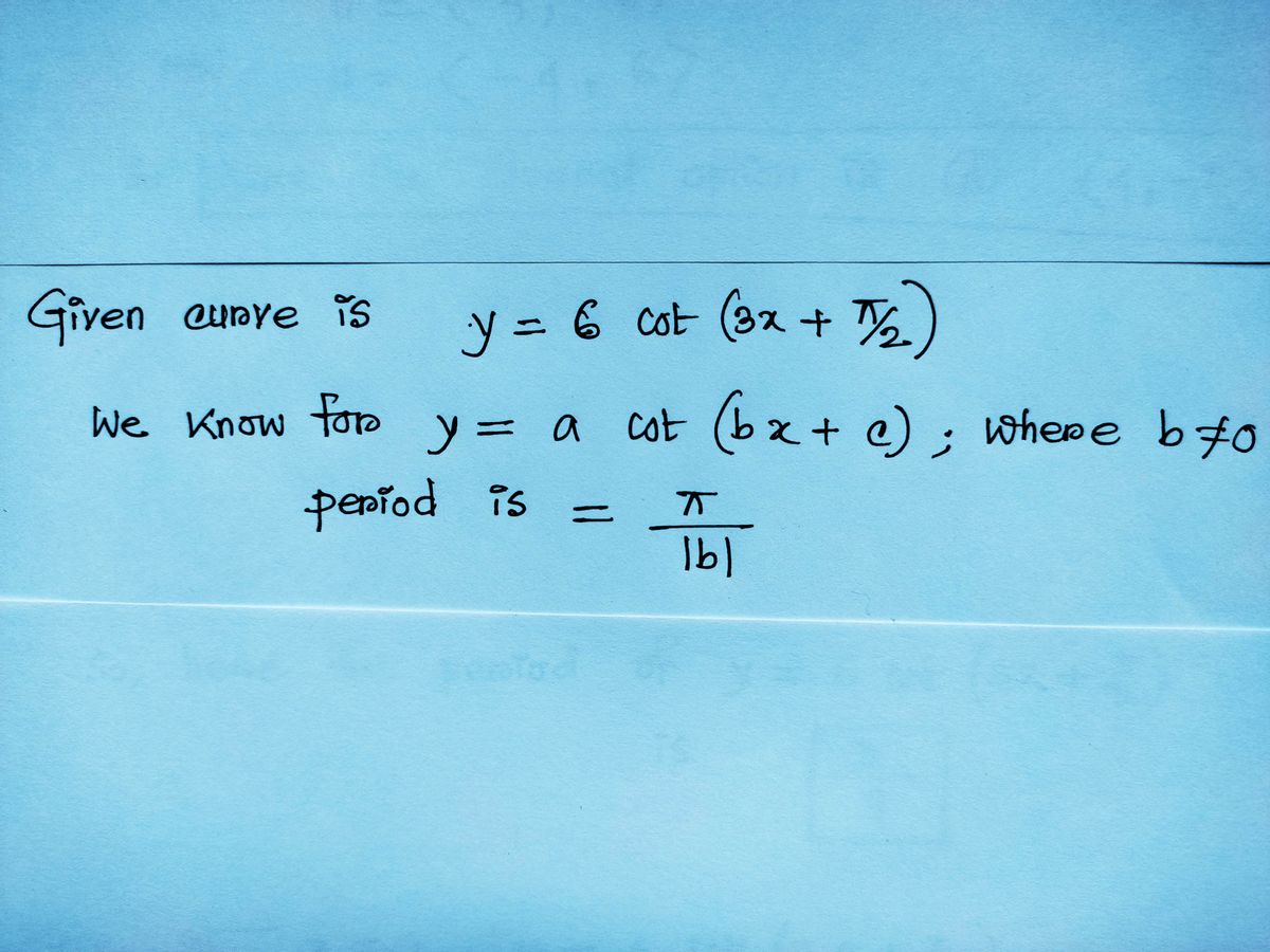 Trigonometry homework question answer, step 1, image 1