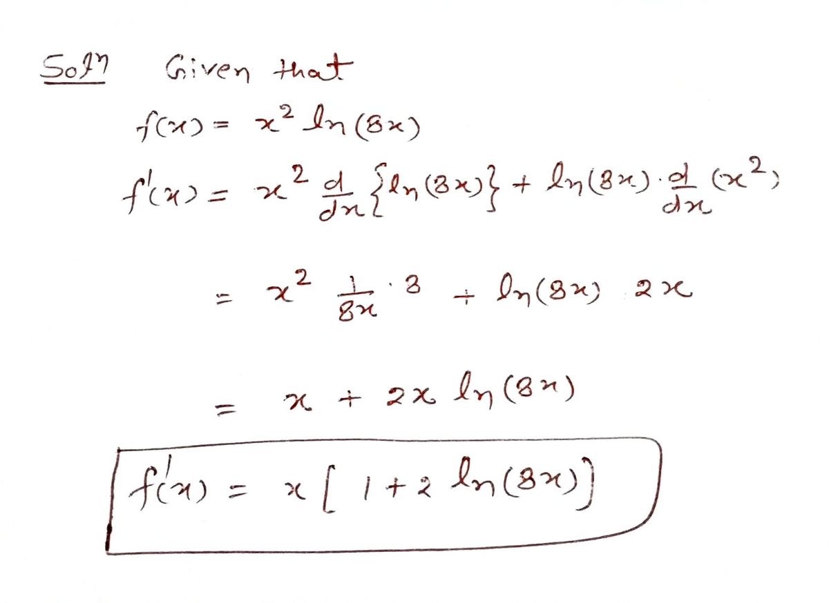 Calculus homework question answer, step 1, image 1