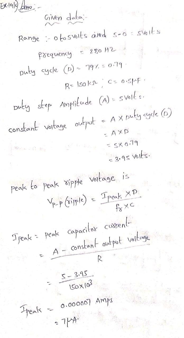 Electrical Engineering homework question answer, step 1, image 1