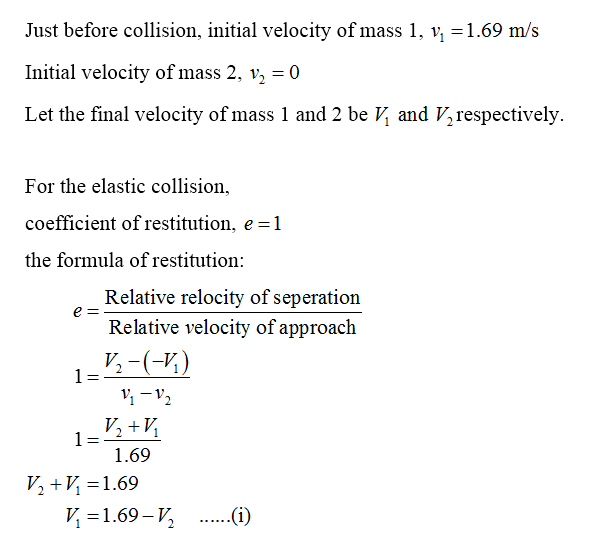 Physics homework question answer, step 3, image 1