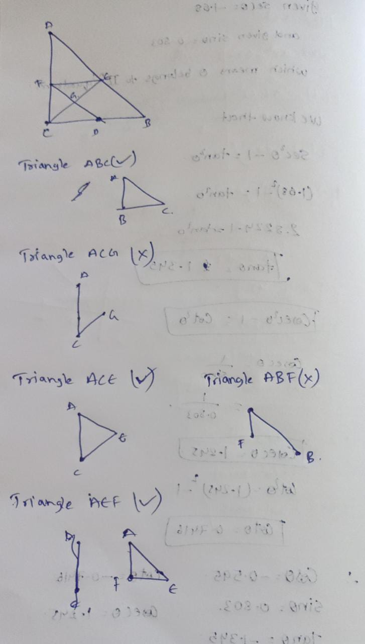 Geometry homework question answer, step 1, image 1