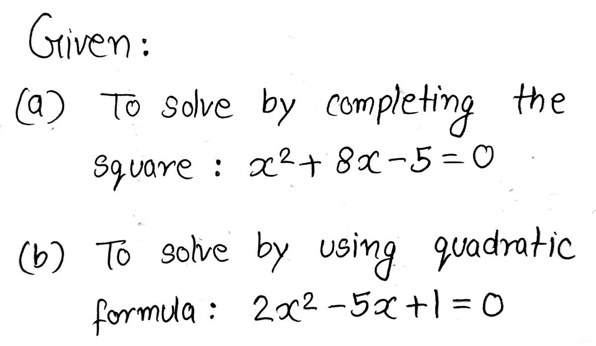 Algebra homework question answer, step 1, image 1