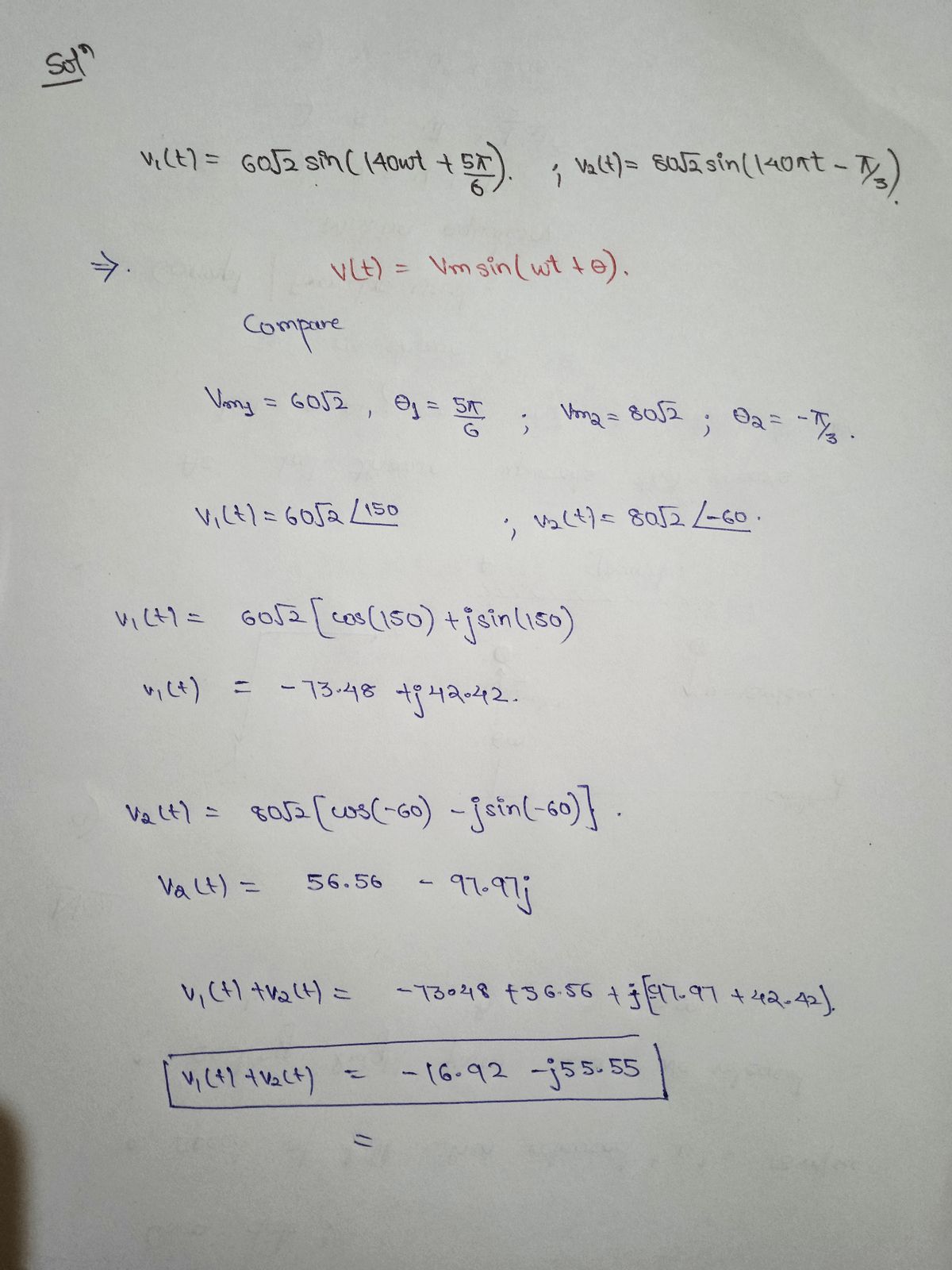 Physics homework question answer, step 1, image 1