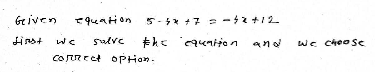 Algebra homework question answer, step 1, image 1