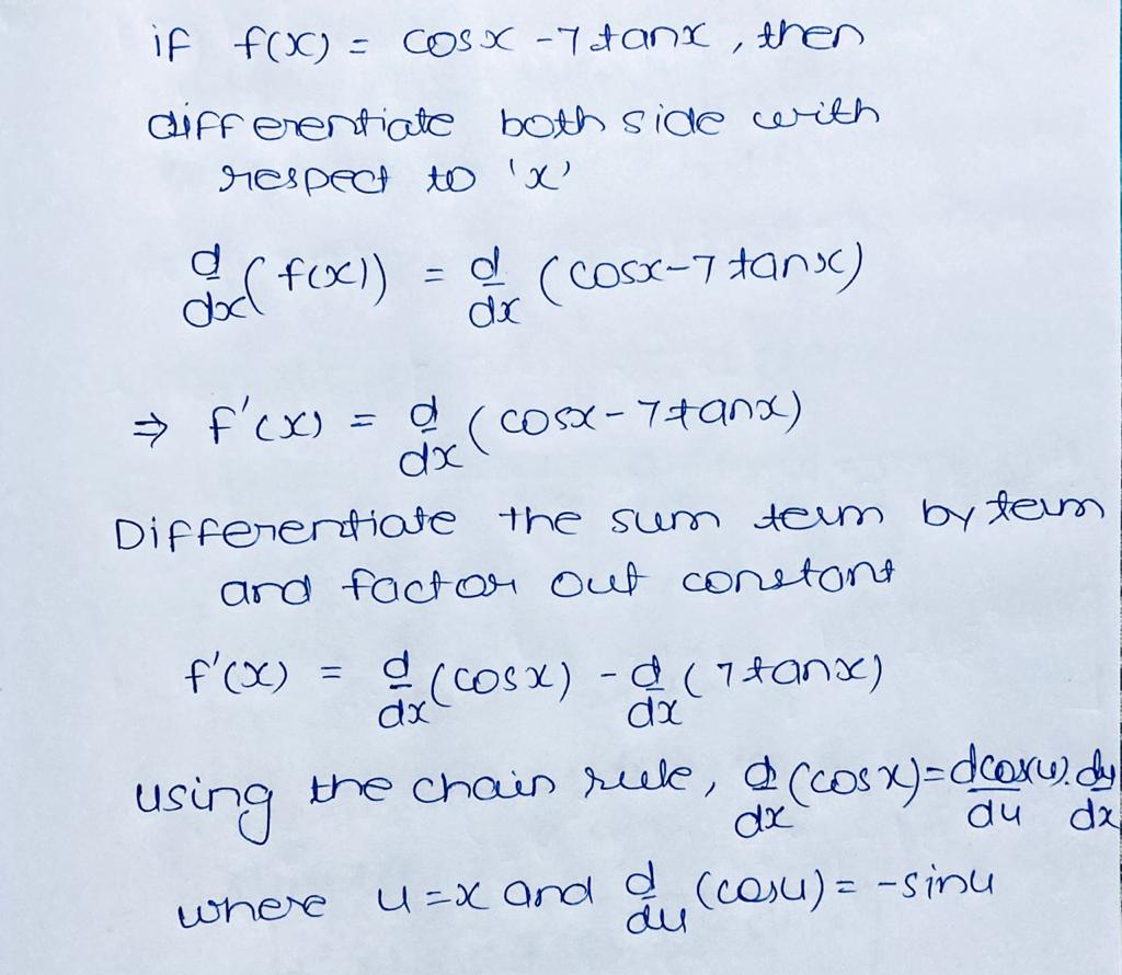 Calculus homework question answer, step 1, image 1