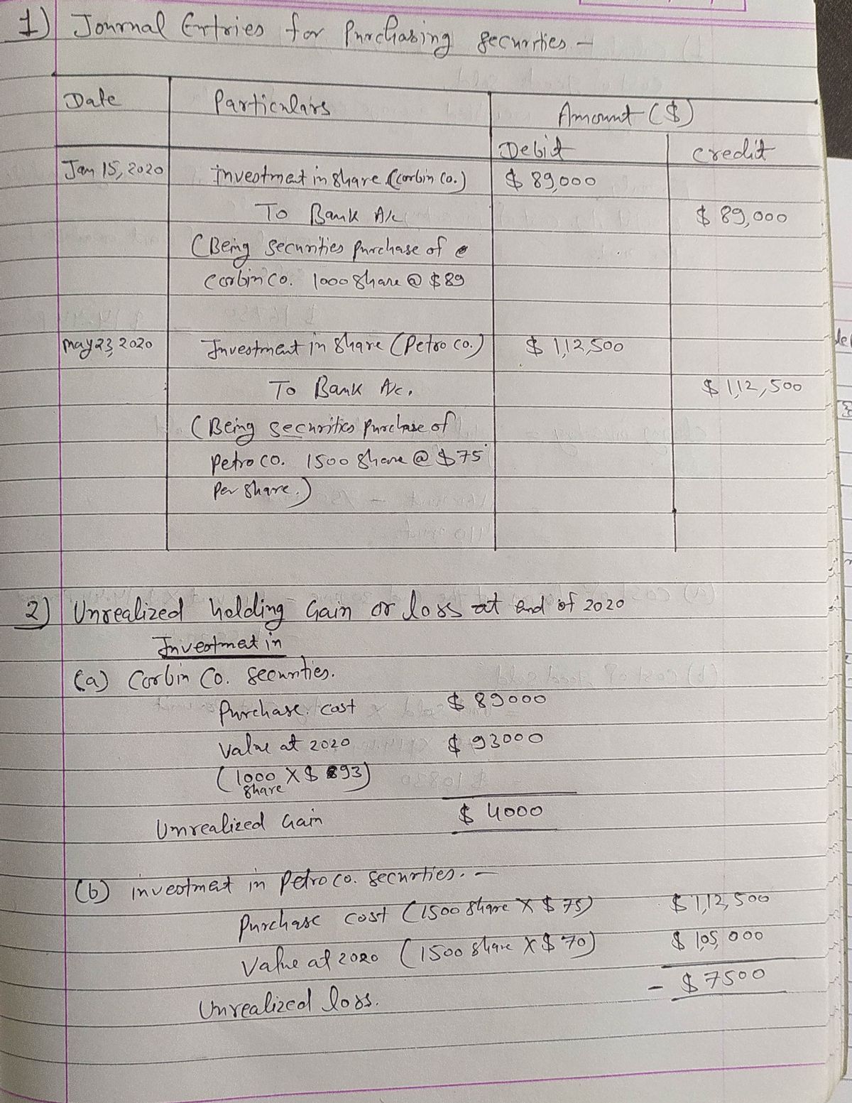 Accounting homework question answer, step 1, image 1