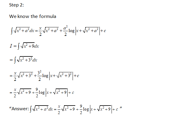 Calculus homework question answer, step 2, image 1