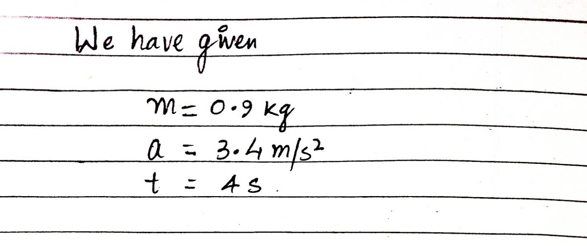 Physics homework question answer, step 1, image 1