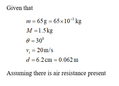 Physics homework question answer, step 1, image 1