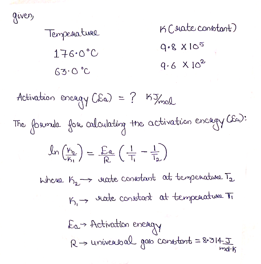 Chemistry homework question answer, step 1, image 1