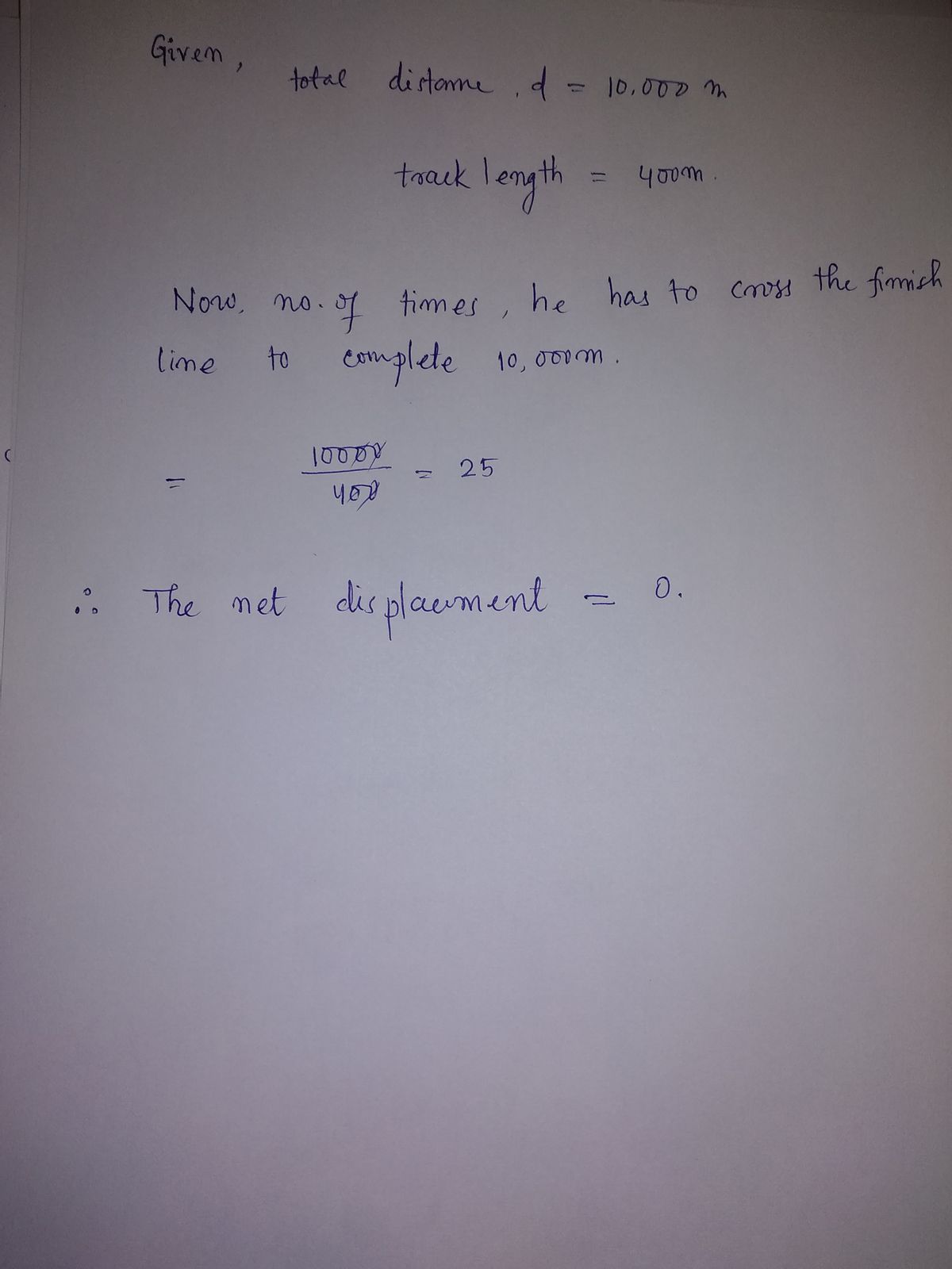 Physics homework question answer, step 1, image 1