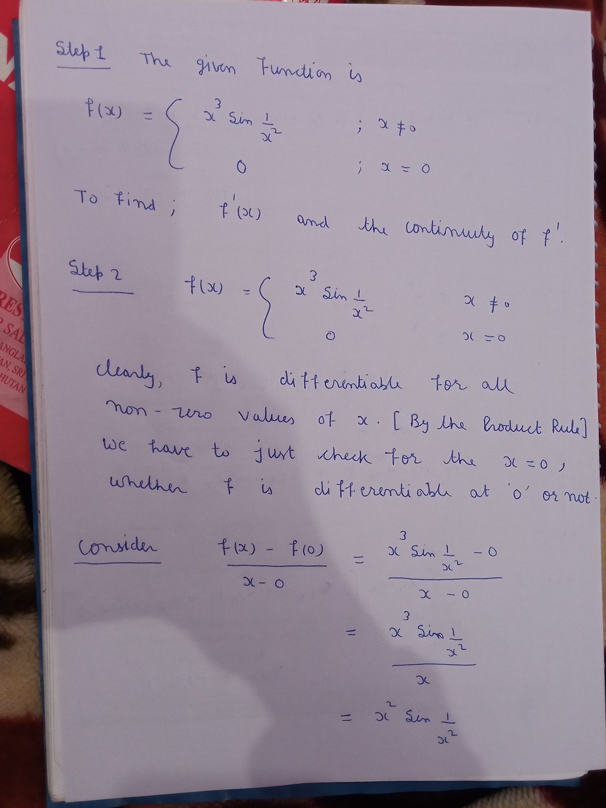 Advanced Math homework question answer, step 1, image 1