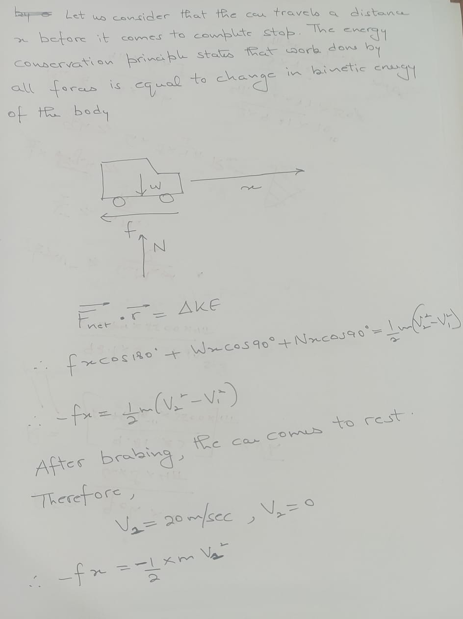 Physics homework question answer, step 2, image 1