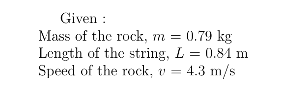 Physics homework question answer, step 1, image 1