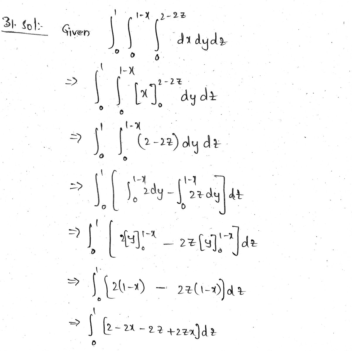 Calculus homework question answer, step 1, image 1