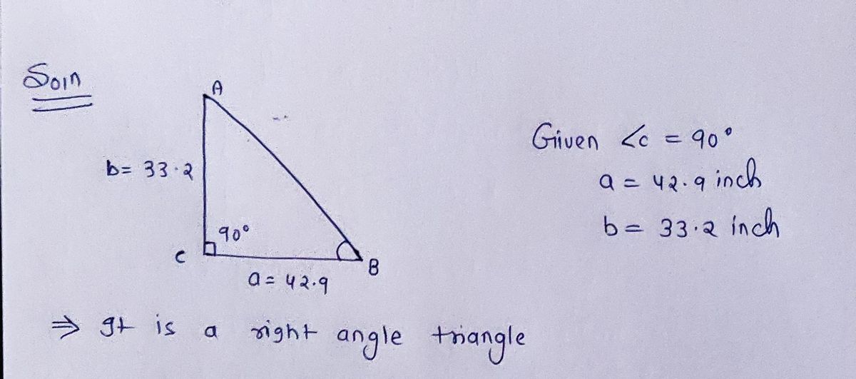 Trigonometry homework question answer, step 1, image 1