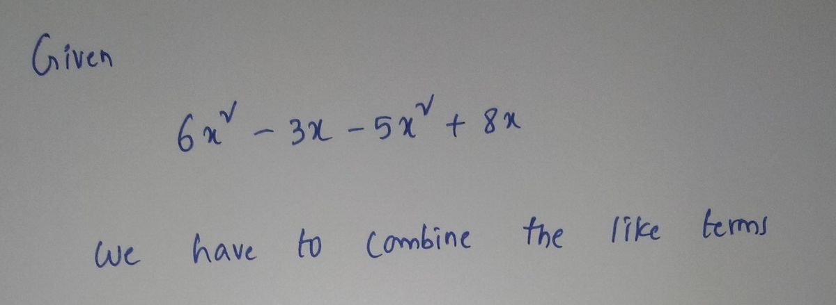 Algebra homework question answer, step 1, image 1