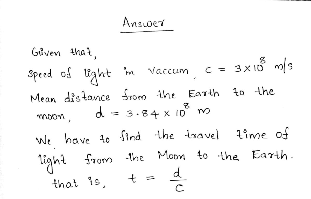 Physics homework question answer, step 1, image 1