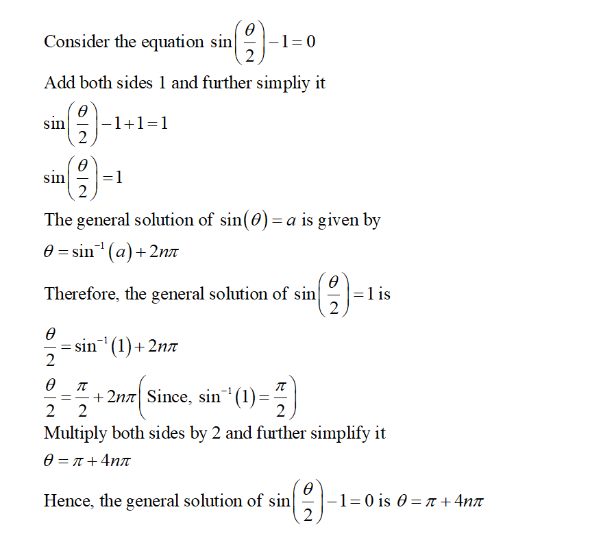 Trigonometry homework question answer, step 1, image 1