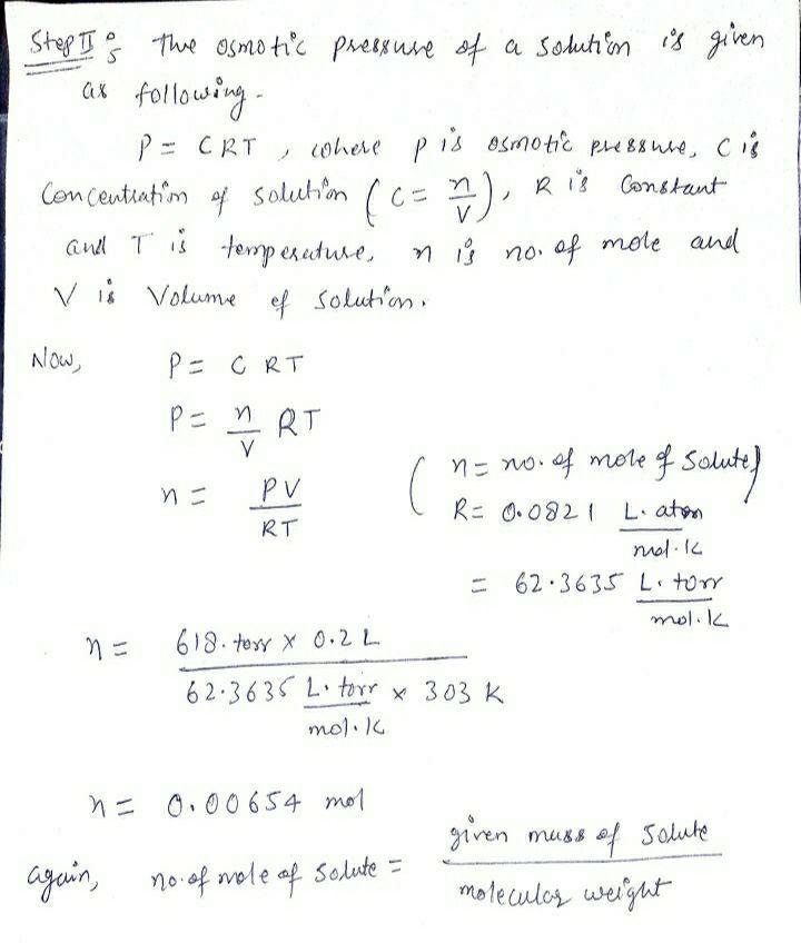 Chemistry homework question answer, step 2, image 1