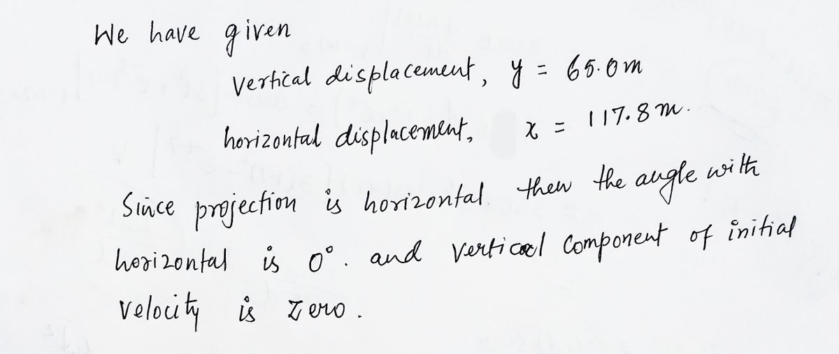 Physics homework question answer, step 1, image 1