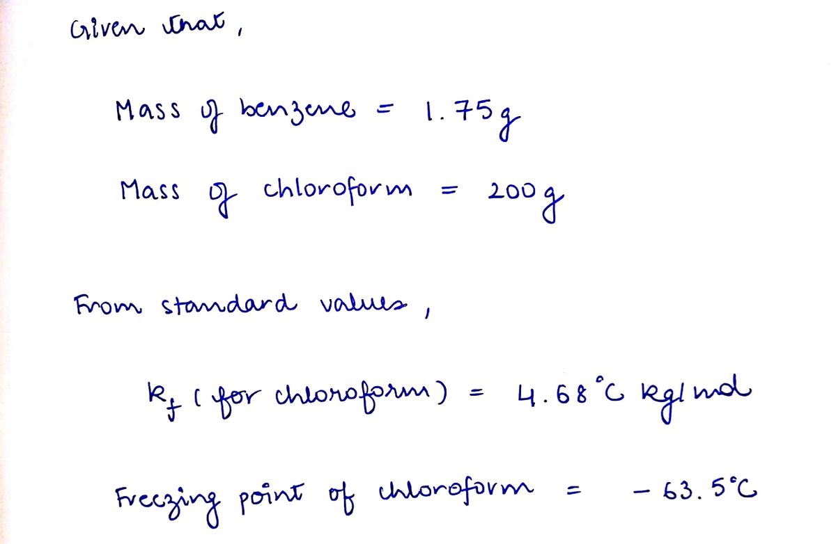 Chemistry homework question answer, step 1, image 1