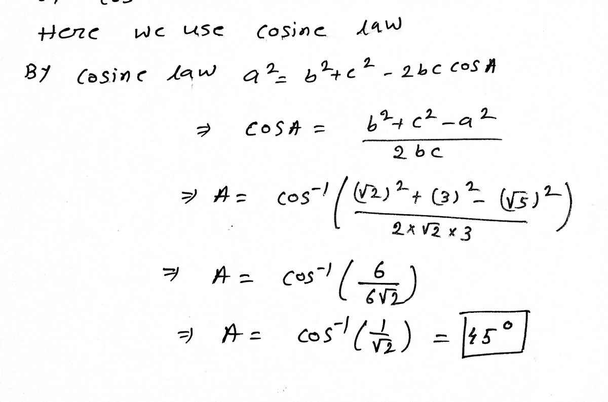 Trigonometry homework question answer, step 2, image 1